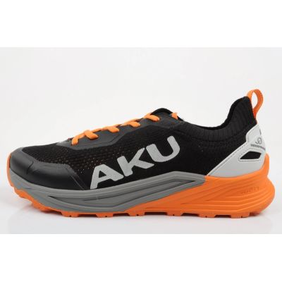 3. Aku men's outdoor trekking shoes Aira comfortable hiking black gray orange