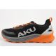 3. Aku men's outdoor trekking shoes Aira comfortable hiking black gray orange
