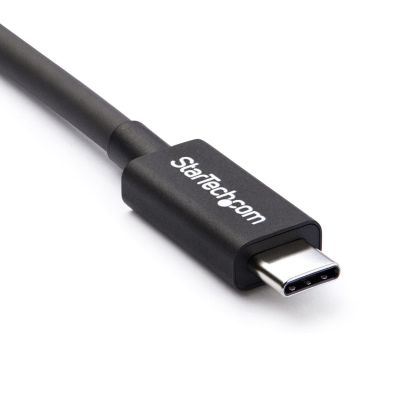 2. StarTech.com TBLT3MM2M Thunderbolt Cable 2m 20Gbps Black