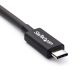 2. StarTech.com TBLT3MM2M Thunderbolt Cable 2m 20Gbps Black