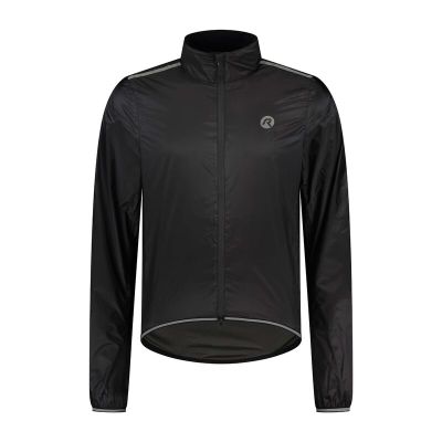 Rogelli ESSENTIAL rain jacket black 2XL