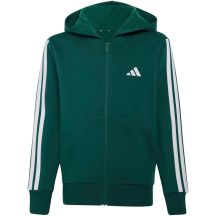 adidas Essentials Full-Zip Kids' Sweatshirt Green KT3373