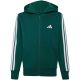 adidas Essentials Full-Zip Kids' Sweatshirt Green KT3373