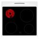 6. Amica 618CE 3.333 HQ(W) 54034 Kitchen (600mm; Black)
