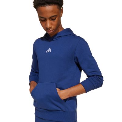 15. adidas Essentials navy blue kids' sweatshirt JY0612