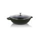 2. Staub Cast-Iron Wok with Lid – 30 cm, Black