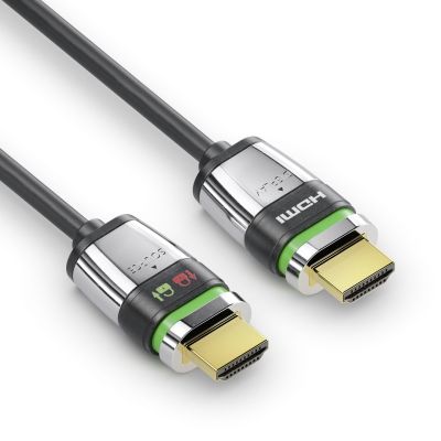 2. FiberX FX-I355-015 HDMI Cable 15m HDMI Type A (Standard) Gray, Silver