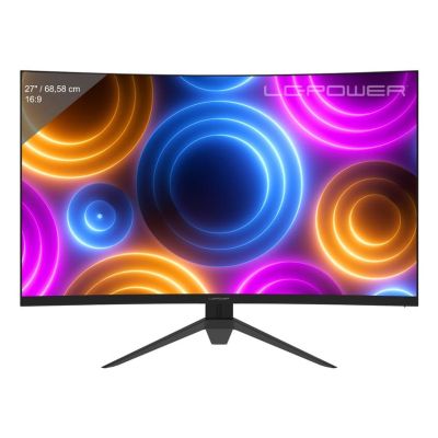 LC-Power 68.58 cm (27") Curved PC Monitor LC-M27QC QHD 16:9