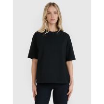 Women's oversize printed T-shirt 4F 4FRSS25TTSHF2692-20S