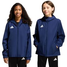 adidas Entrada 26 All Weather Navy Blue Kids Jacket JZ9103 116cm