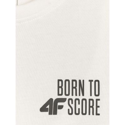 5. Boy's loose T-shirt with print 4F 4FJRSS26TTSHM4277-10S