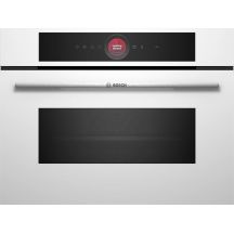 BOSCH CMG7241W1 compact built-in oven with microwave, 60 x 45 cm, white