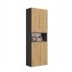 2. BATHROOM PILLAR NEL ANT/ART 1 BASKET SHORT DOOR SET
