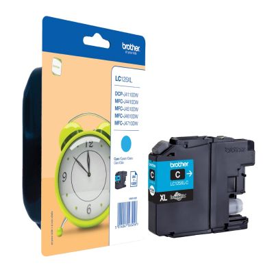 8. Brother blue ink cartridge LC125XLC=LC-125XLC, 1200 pages
