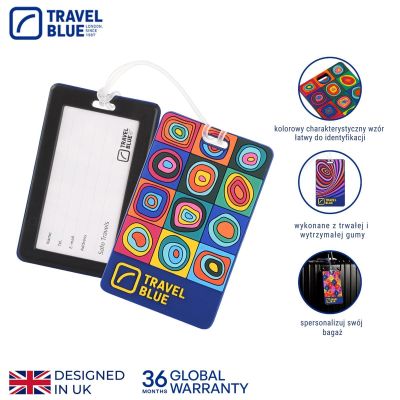 4. TRAVEL BLUE WHEELS LUGGAGE IDENTIFIER