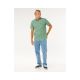 4. RIP CURL Men's Hypno Micro S/S Shirt Green
