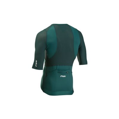 2. NORTHWAVE Extreme Rock Jersey S/S emerald cycling jersey