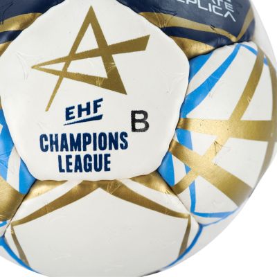 3. Select Ultimate Champions League Replica 3 v25 Official EHF II Handball White-Navy-Gold 13519/270061