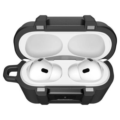 9. Spigen Lock Fit Case for AirPods Pro 3 - Black