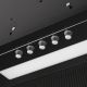 2. MAAN Fiugi L 60 built-in under-cabinet cooker hood, black