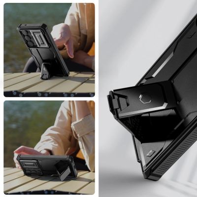 3. Tech-Protect Kevlar Cam+ Case for Samsung Galaxy S25 Ultra - Black