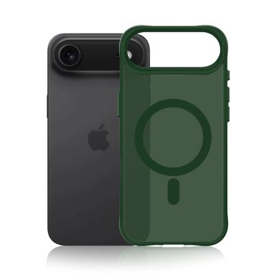 13. 3mk Smoke MagCase for iPhone Air - Green