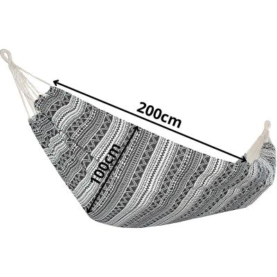 9. GARDEN HAMMOCK FOR 1 PERSON 200x100CM ETHNO WITH COVER 1063980