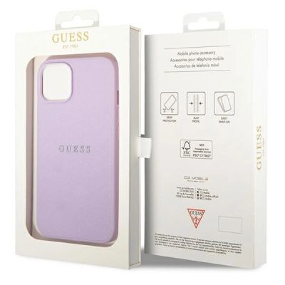 8. Guess GUHCP14MPSASBPU iPhone 14 Plus / 15 Plus Case - Purple