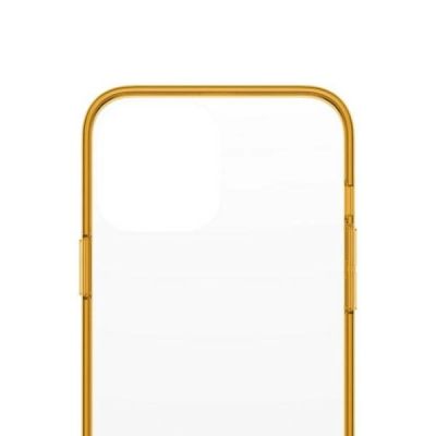 3. PanzerGlass ClearCase Antibacterial Military Grade Certified Case for iPhone 13 Pro Max - Transparent Yellow