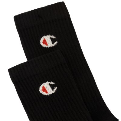2. Champion 6-pack socks black U20005 KK001