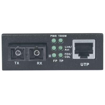 3. INTELLINET Single-Mode Gigabit Ethernet Media Converter 507349