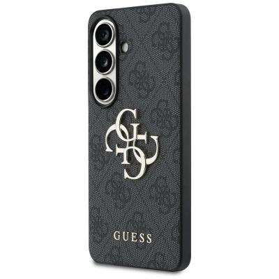 2. Guess 4G Big Metal Logo Case for Samsung Galaxy S26 Plus - Black