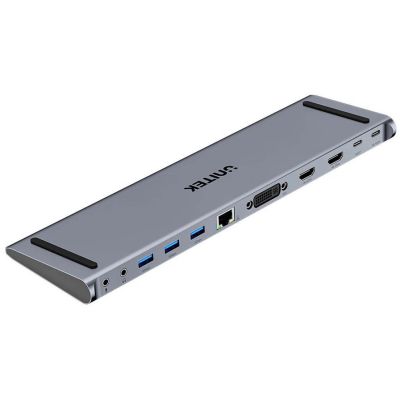 Unitek USB-C Docking Station with DisplayLink 4K | 4K@30Hz | 5Gbps | PD 100W