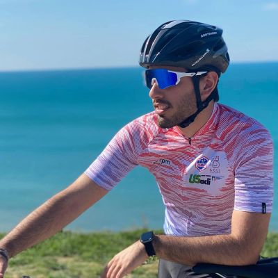 6. Rockbros 10183 polarizing cycling glasses - blue