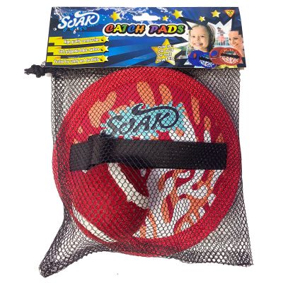 6. Red Velcro Catch Ball Game Solex AN-0510R