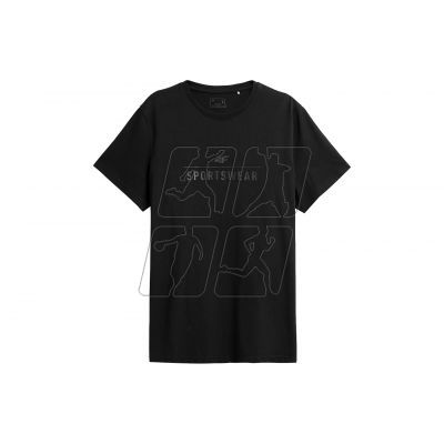 T-shirt 4F M H4L22-TSM354 black