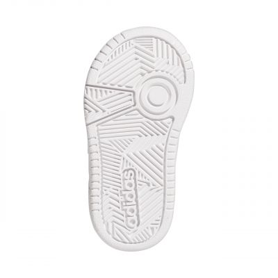 6. adidas Hoops 3.0 kids' shoes white GW0442