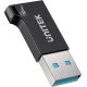 2. UNITEK ADAPTER USB-A - USB-C 10 GBPS M/F BLACK