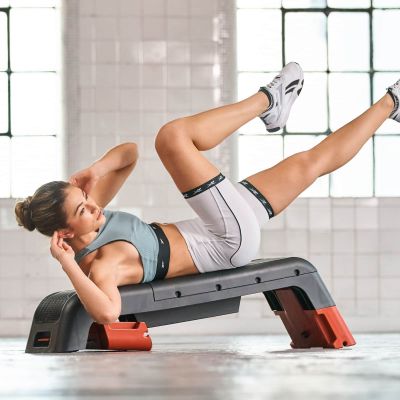6. Reebok Adjustable Step with Bench Function RAP-15170RD
