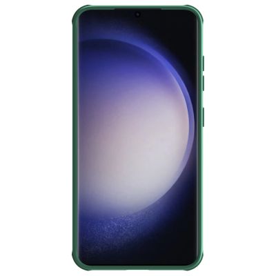 4. Nillkin CamShield Pro armored case with camera cover for Samsung Galaxy S24+ - green