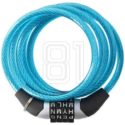 3. Dunlop password lock bike lock 6 mm 120 cm ST 4ass 02922