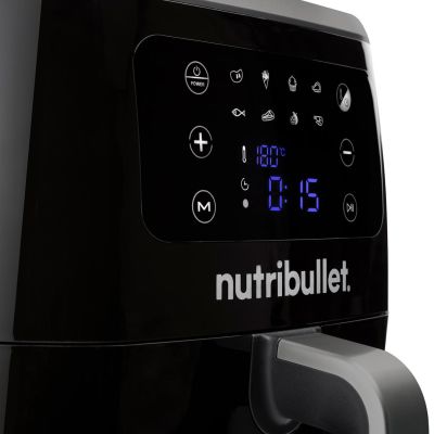 12. NutriBullet XXL Digital Air Fryer Single 7L Standalone 1800W Hot Air Fryer Black