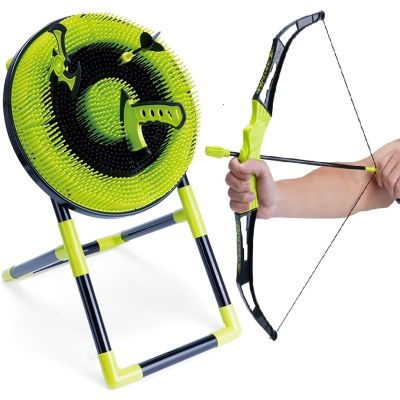 7. 4-in-1 GAME SET: DART, BOW, AXE, SHURIKEN