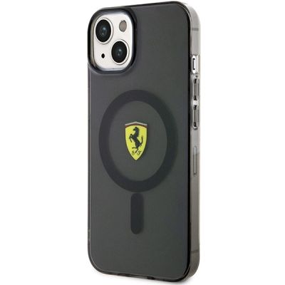 2. Ferrari FEHMP14SURKK iPhone 14 6.1" black/black hardcase Translucent Magsafe