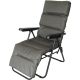 2. GARDEN ARMCHAIR WITH FOOTREST 57x83x106CM GREY-GREEN
