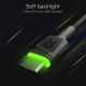 3. GREEN CELL KABGC13 GC RAY USB CABLE - USB-C 200CM, GREEN LED, FAST CHARGING ULTRA CHARGE, QC 3.0