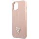 6. Guess GUHCP13SPSATLP iPhone 13 mini 5.4" pink/pink hardcase SaffianoTriangle Logo