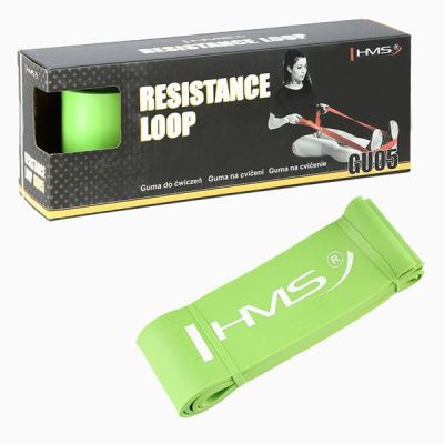 9. HMS LIME GU05 exercise band 83x4.5x2080 mm