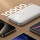 10. Powerbank Joyroom JR-PBF12 10000mAh 2.4A 2x USB-A 1x USB-C - white