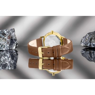 8. Giewont Sapphire Gold Women's Watch GW4130-A2